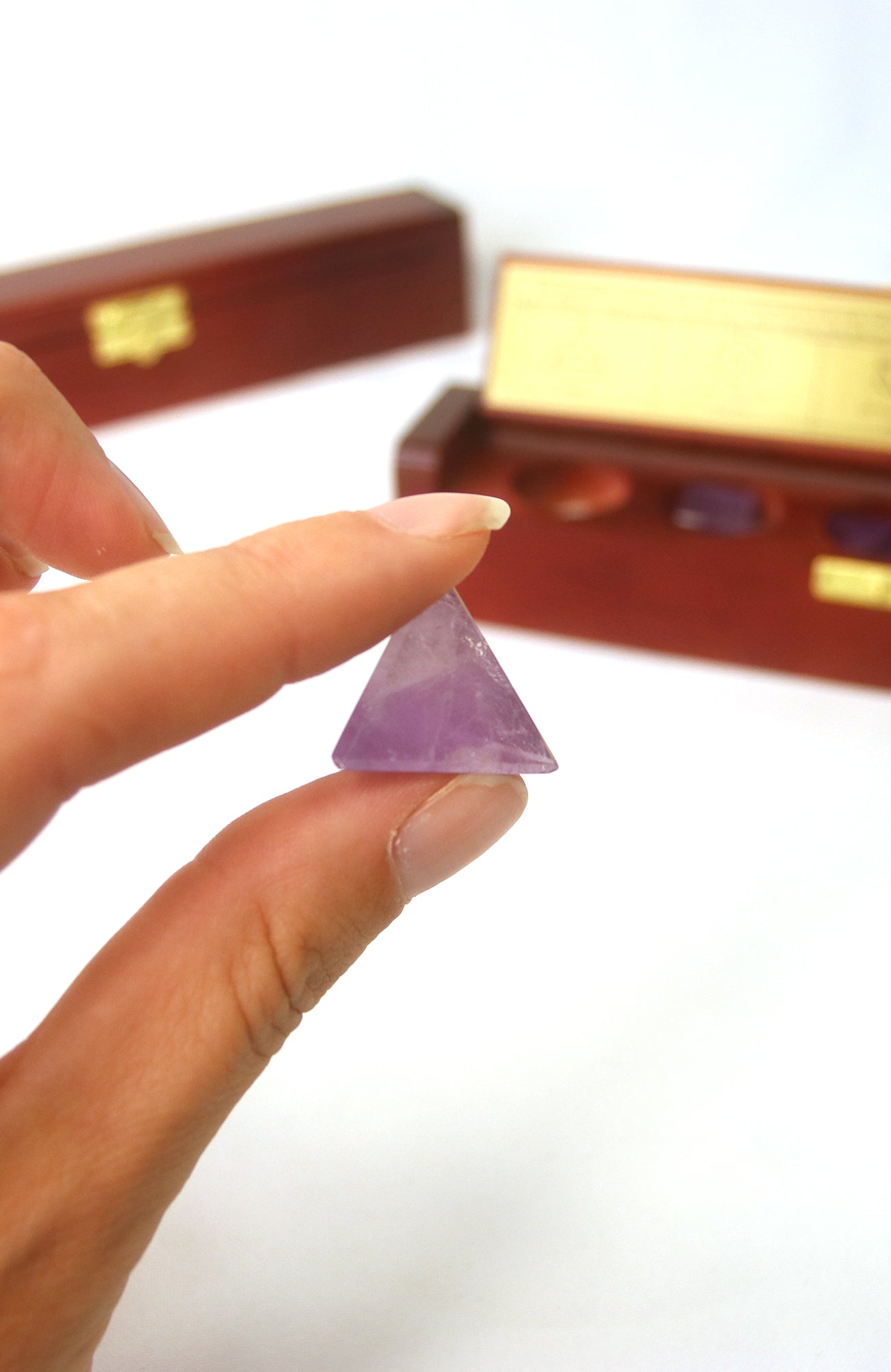 Amethyst Geometric Shapes (Boxed)